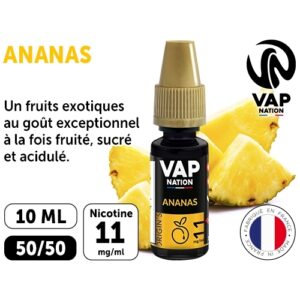 VAP NATION 10ml ANANAS 11 MG ML