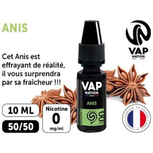 VAP NATION 10ml ANIS 00MG