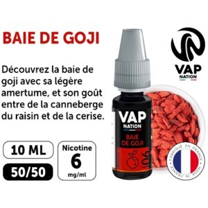 VAP NATION 10ml BAIE DE GOJIE 06 MG