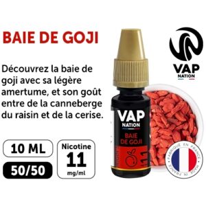 VAP NATION 10ml BAIE DE GOJIE 11 MG