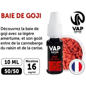 VAP NATION 10ml BAIE DE GOJIE 16 MG