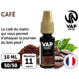 VAP NATION 10ml CAFE 11MG