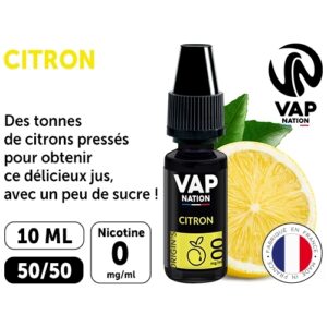 VAP NATION 10ml CITRON 00 MG ML