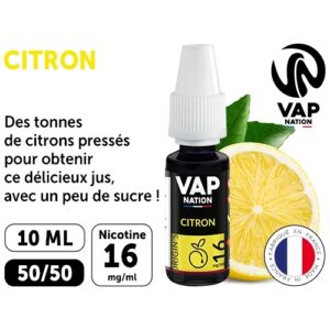 VAP NATION 10ml CITRON 16 MG ML