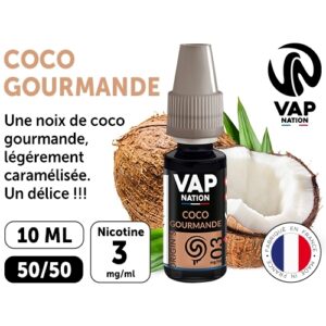 VAP NATION 10ml COCO GOURMANDE 03 MG