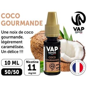 VAP NATION 10ml COCO GOURMANDE 11 MG