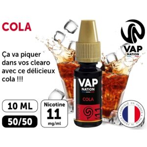VAP NATION 10ml COLA 11 MG