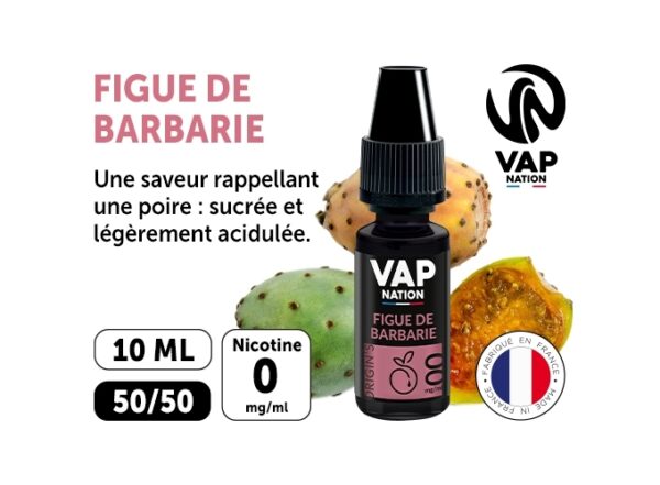VAP NATION 10ml FIGUE DE BARBARIE 00 MG