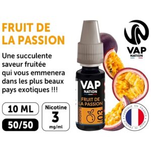 VAP NATION 10ml FRUIT DE LA PASSION 03MG