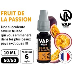 VAP NATION 10ml FRUIT DE LA PASSION 06MG