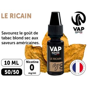 VAP NATION 10ml LE RICAIN 00 MG