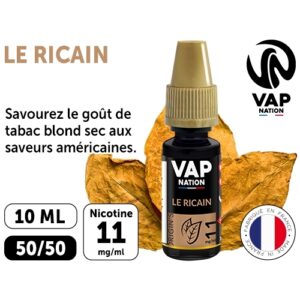 VAP NATION 10ml LE RICAIN 11 MG