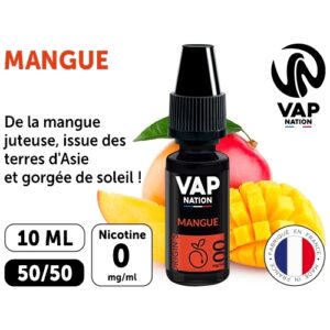 VAP NATION 10ml MANGUE 00 MG ML