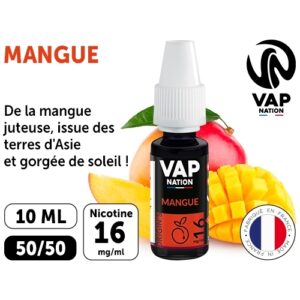 VAP NATION 10ml MANGUE 16 MG ML