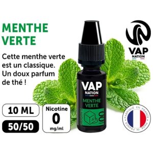 VAP NATION 10ml MENTHE VERTE 00MG