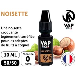 VAP NATION 10ml NOISETTE 00MG