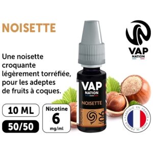 VAP NATION 10ml NOISETTE 06MG