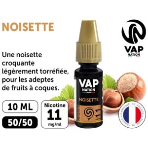 VAP NATION 10ml NOISETTE 11MG