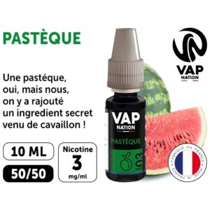 VAP NATION 10ml PASTEQUE 03 MG ML