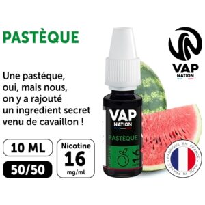 VAP NATION 10ml PASTEQUE 16 MG ML