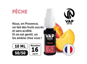 VAP NATION 10ml PECHE 16 MG ML