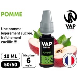 VAP NATION 10ml POMME 06MG