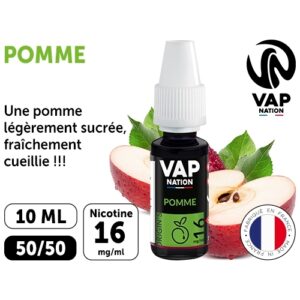 VAP NATION 10ml POMME 16MG