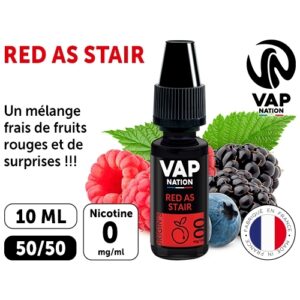 VAP NATION 10ml RED AS STAIR 00 MG