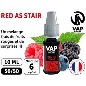 VAP NATION 10ml RED AS STAIR 06 MG