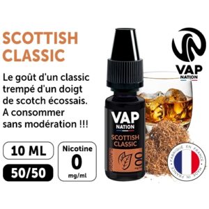 VAP NATION 10ml SCOTTISH CLASSIC 00 MG ML