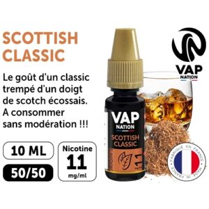 VAP NATION 10ml SCOTTISH CLASSIC 11 MG ML