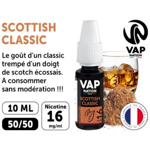 VAP NATION 10ml SCOTTISH CLASSIC 16 MG ML