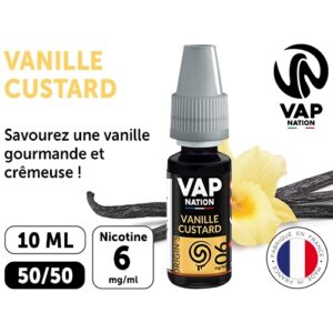 VAP NATION 10ml VANILLE CUSTARD 06 MG ML