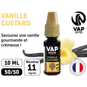 VAP NATION 10ml VANILLE CUSTARD 11 MG ML