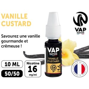 VAP NATION 10ml VANILLE CUSTARD 16 MG ML