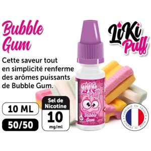 VAP NATION LIKI PUFF BUBBLE GUM 10 MG ML