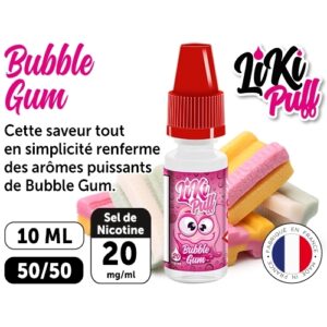 VAP NATION LIKI PUFF BUBBLE GUM 20 MG ML