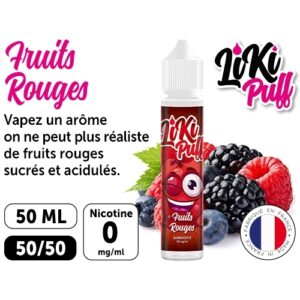 VAP NATION LIKI PUFF FRUITS ROUGES 50 ML
