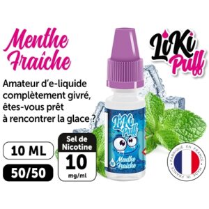 VAP NATION LIKI PUFF MENTHE FRAICHE 10 MG ML