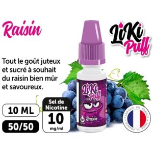 VAP NATION LIKI PUFF RAISIN 10 MG ML