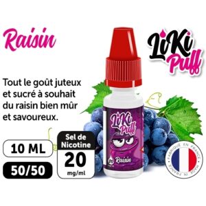 VAP NATION LIKI PUFF RAISIN 20 MG ML