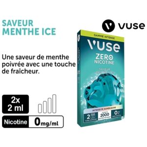 VUSE PRO MENTHE ICE 00MG 2 PODS
