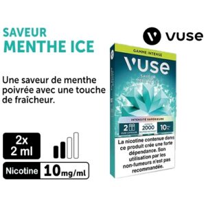 VUSE PRO MENTHE ICE 10MG 2 PODS