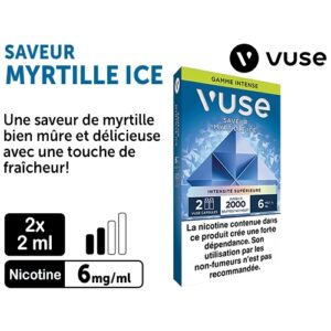 VUSE PRO MYRTILLE ICE 06 MG 2 PODS