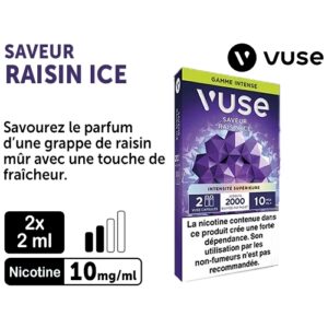 VUSE PRO RAISIN ICE 10MG 2 PODS