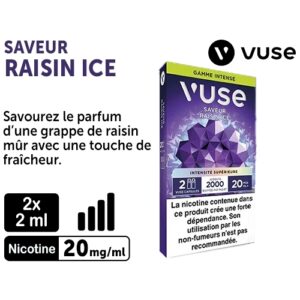 VUSE PRO RAISIN ICE 20MG 2 PODS