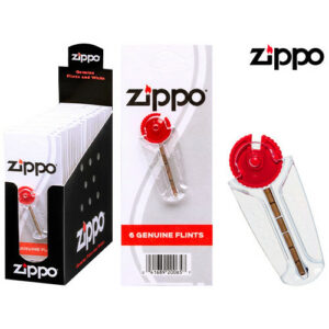 ZIPPO BLISTER INDIV. ETUI 6 PIERRES (BTE.24)