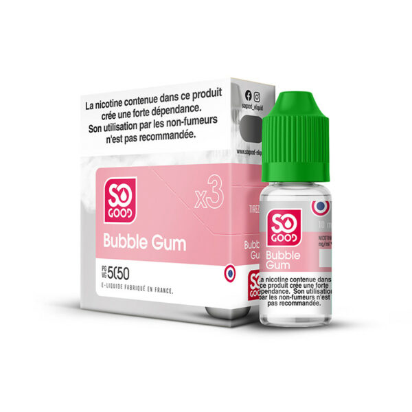Bubble Gum So Good 3x10ml