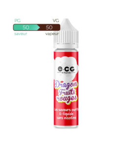 Dragon Fruit Rouge Saveur Puff ECG 50 ml