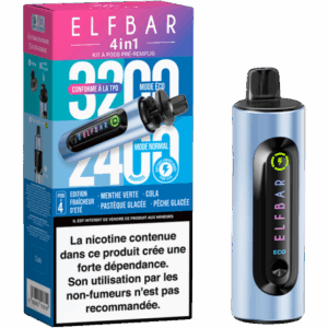 KIT ELFBAR 4en1 Fraicheur d’été
